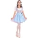 thumbnail image 3 of Halloween Maid Costume Role Play Sexy Lingerie Cosplay Game Uniform Beer Festival Maid Costume, 3 of 4