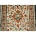 thumbnail image 1 of Wow Medallion Flowers Rectangle Rug Hand Knotted Wool Silk Carpet (5 x 3)', 1 of 6