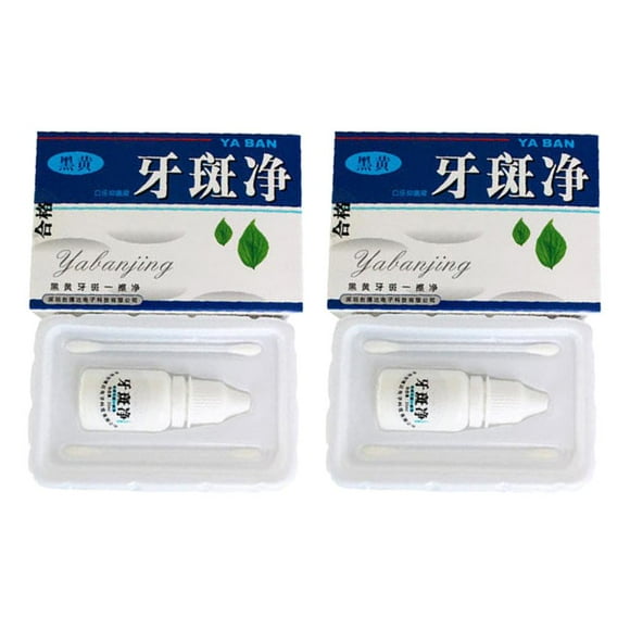 2 Pcs 10ml Liquids Water Oral Hygiene Cleaning Stains Remove