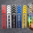 thumbnail image 6 of Car Motorcycle Reflective Arrow Decals Rim Stripe Wheel On Mudguard Tape Stickers, 6 of 7