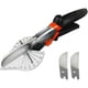 thumbnail image 1 of Dinheiro Tijeras para ingletes - Tijeras multifuncionales para corte en ángulo de molduras y molduras, ajustables de 45 a 135 grados, herramientas manuales para un corte suave, 1 of 5