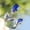 Silver Rod Blue Crystal, variant on 2026 Glass Rose Mini Crystal Flower Artificial Flowers Valentine's Day Wedding Party Gift Room Ornament Office Desktop Decoration (Silver Rod Blue Crystal)