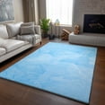 thumbnail image 6 of Addison Rugs Mayfield Washable Transitional Watercolors Blue Rectangle Rug, 10' x 14', 6 of 6
