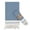 Blue, variant on Evelynen Turkish Hand Towel Set of 4 (16" x 32" - Pink) Decorative Hand Towels for Kitchen and Bath