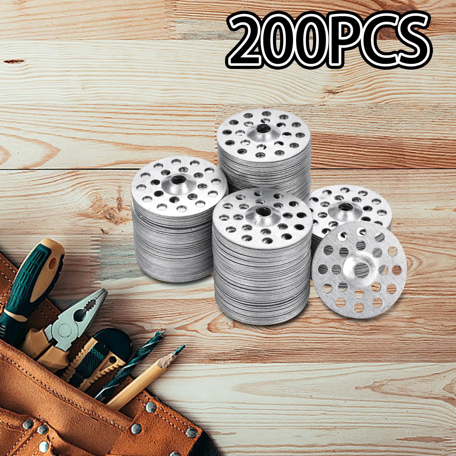 Zxpjkyu 200Pcs Flat Washers for Screws and Nail for Screws and Nails Accessories Plate
