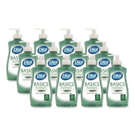 Basics 11 oz Hypoallergenic Liquid Hand Soap - Floral (12/Carton)