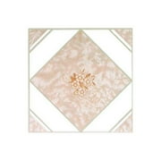 Angle View: Home Dynamix 12'' x 12'' Vinyl Tile in Machine Pink Flower