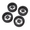 thumbnail image 4 of JUEGO DE LLANTAS DE RUEDAS DE NEUMÍCOS RC DE 4 PIZAS, Neumícos de Goma Hexagonales de 12 mm, Neumós a la deriva de Alta Resistencia Al Desgate para Coche de Carreras, 4 of 7