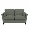 thumbnail image 3 of Hillsdale Furniture Grant River Upholstered Loveseat with 2 Pillows, Stone, 3 of 15