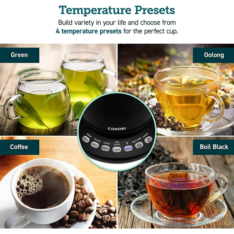 Varia Smart Temperature Control Kettle - Black – Bean Bros.