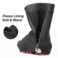 thumbnail image 3 of Fundas para zapatillas de ciclismo ROCKBROS resistentes al agua caliente en L, color negro, 3 of 7