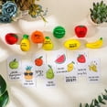 thumbnail image 3 of 24 juegos de bolas Fruit Stress Balls Outus con citas motivacionales, 3 of 7