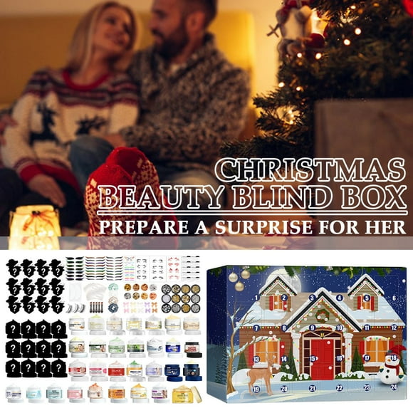 Advent Calendar 2024 Christmas for Kids Adults Christmas Countdown Advent Calendar, Reusable Advent Calendar Boxes, Xmas Gifts for Boys Girls Teens Adults