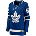 thumbnail image 2 of Women's Fanatics Reese Johnson Blue Toronto Maple Leafs Home Breakaway Player Jersey, 2 of 3