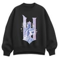 thumbnail image 2 of Wicked - Glinda Girl In The Bubble - Ladies Oversized Fleece Crew Sweatshirt, 2 of 4