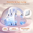 thumbnail image 4 of 49W Nail Dryer Lamp Ultraviolet UV Light LED Gel Polish Manicure Curing Machine, 4 of 7