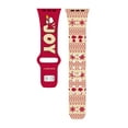 thumbnail image 4 of Peanuts Holiday Happiness HD Unisex Watch Band for Apple Watch - 38/40/41mm(42mm Series 10/11) Short Joy by Affinity Bands, 4 of 6