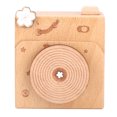 thumbnail image 2 of Phonograph Shape Music Box Natural Beech Wood Musical Box Crafts Ornament Kids Gift (Flower), 2 of 8