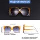 thumbnail image 3 of Gafas de sol cuadradas grandes vintage para mujer, moda, formas grandes, 10, 3 of 5