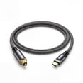 thumbnail image 1 of KSRplayer Cable de Audio Óptico USB‑C a Toslink, Transmisor de Audio Digital Unidireccional Type‑C a SPDIF para Computadora, Laptop, Teléfono Móvil, Barra de Sonido, Altavoz, Sistemas de Cine en, 1 of 7
