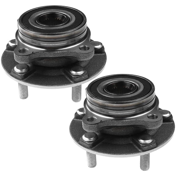 A-Premium Wheel Bearing and Hub Assembly Compatible with Mitsubishi Lancer 2008-2015 Front Left and Right 2-PC Set