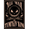 thumbnail image 2 of Junior's The Nightmare Before Christmas All Hail the Pumpkin King Graphic Tee Black Large, 2 of 3