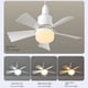 thumbnail image 2 of 2X Ventilador de Techo con Control Remoto, Ventilador de Techo con 3 Velocidades, LED Regulable, Base E27, Ventilador de Techo Inalámbrico, 2 of 8