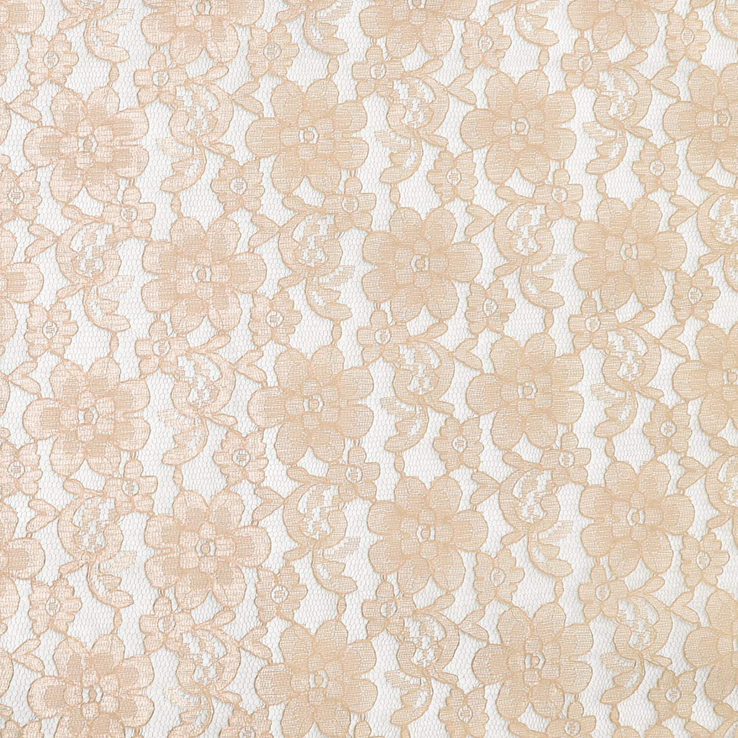 Sheer Floral "Rachel" Lace Fabric 58" Wide by 36"(1-Yard) for Arts, Crafts, & Sewing