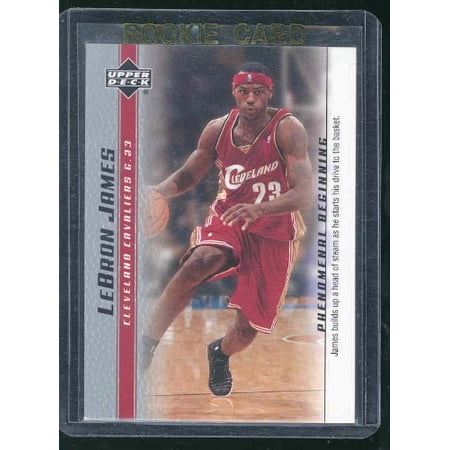 2003 Upper Deck Phenomenal Beginning #11 Lebron James Drive to the Basket (The Best Lebron 12)