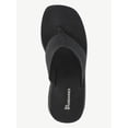thumbnail image 5 of No Boundaries Platform Wedge Thong Sandals, Women's, 5 of 7
