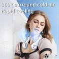 thumbnail image 4 of Bladeless Neck Fan Small Fan USB Charging Outdoor Portable Sports Neck Fan Essential Summer A, 4 of 5
