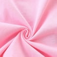 thumbnail image 5 of enyan Toddler Baby Girls Summer Clothes Smocked Short Sleeve T-Shirt Tops Ruffled Short Sets Cute Outfits 2Pcs,Pink,3-4 Years, 5 of 7
