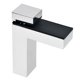 thumbnail image 1 of Soporte de estante de vidrio en forma de F ajustable multifuncional ajustable, L, plata Feliz Sencillez, 1 of 5