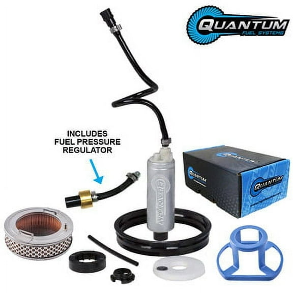 Quantum Intank EFI Fuel Pump w/ Regulator & Tank Seal & Filter for Polaris Freedom EFI 2004, Replaces 2410129