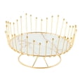 thumbnail image 2 of Cesta para almacenar frutas, frutero de encimera, contenedor para almacenar frutas, alambre de metal blanco 235x135cm, 2 of 9