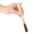thumbnail image 3 of Coffee Grinder  Brush, Coffee  Brush Comfortable Touch Flexible Hanging Rope  For Table Top, 3 of 8