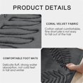 thumbnail image 4 of Memory Foam Bath Rugs Water Absorbent Bath Rugs D, 4 of 5