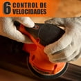 thumbnail image 4 of Lijadora Rotativa Orbital Teeno Naranja 450 W, 4 of 6