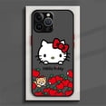 thumbnail image 3 of Cute Hello Kitty Phone Case For iPhone 15 14 13 12 11 Pro Max mini XS Max XR X 8 Plus SE Frosted Translucent Cover LXY, 3 of 7