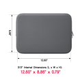 thumbnail image 4 of Rainyear Funda Para Portátil De 13 Pulgadas Compatible Con 2021 2022 13.6" M2 A2681 13.3 Macbook Air Pro M1 A2337 A2338 A1706 A1708 A2159 A2179 A2251 A2289 Funda Protectora Para Bolsa De Transporte Pa, 4 of 5