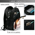 thumbnail image 4 of Balery Cartoon Guinea Pig Mochila con carga USB para hombre y mujer - Mochila impermeable y antirrobo para portátil con puerto USB para viajes, trabajo, estudios y universidad, 4 of 7