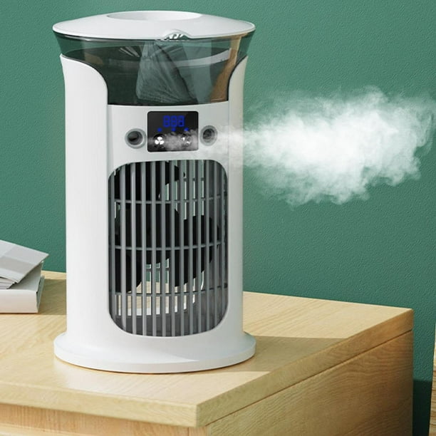Ventilador de enfriamiento de aire acondicionado mini de escritorio ventilador de acondicionamiento de aire portátil personal para el hogar para el