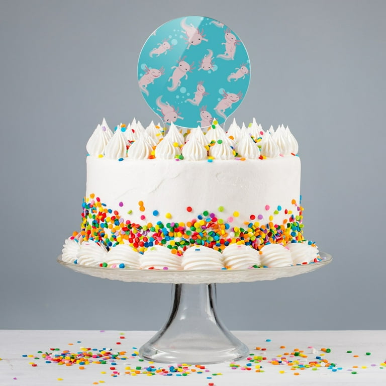 Axolotl Cake - Decorated Cake by FreyyCakes - CakesDecor
