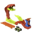 thumbnail image 2 of Pista de Juguete Mattel Hot Wheels Pista Monster Trucks Mordida de Serpiente, 2 of 6