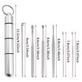 thumbnail image 2 of 6pcs Ear Pick Earwax Removal Kit Reusable Ear Cleaner Stainless Steel Ear Pick Ear Cleansing Tool Set Functional Wax Pick Remover Kit For Adults Kids, 2 of 5
