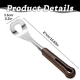thumbnail image 3 of HandyHome Manual Meatball Maker Spoon, Stainless Steel Meatball Spoon Maker Portioning Tool with Wood Pattern Handle, Practical Kitchen Gadget For Minced Beef, Pork and Poultry Food Prep, 3 of 4