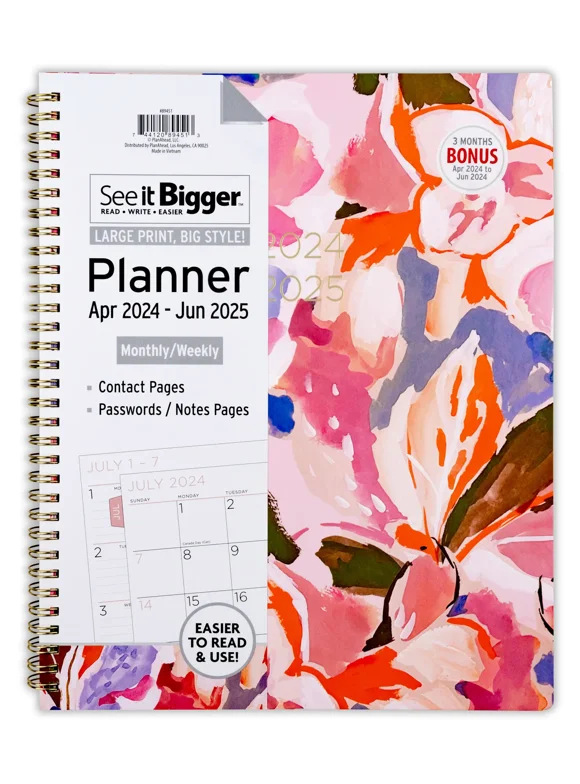 See it Bigger Planners in Calendars and Planners