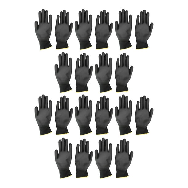 Guantes mecánicos, 10 pares de guantes de trabajo Guantes de seguridad Guantes de trabajo Diseño revolucionario NikouMX herramienta