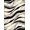 Black, Pattern 19, variant on Design&I 8'x10' Washable Area Rug Sleek Flatweave Pet Friendly Floorcarpet Flowing Veined Painterly Minimalist Asymmetric Accessories for King Size Bedroom, Under Bed