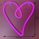 thumbnail image 5 of Love Heart Neon Light Regalo de San Valentín para niños o ella, decoración de habitación para pared, luz divertida para decoración de habitación de niños alimentada por batería/(ro, 5 of 5